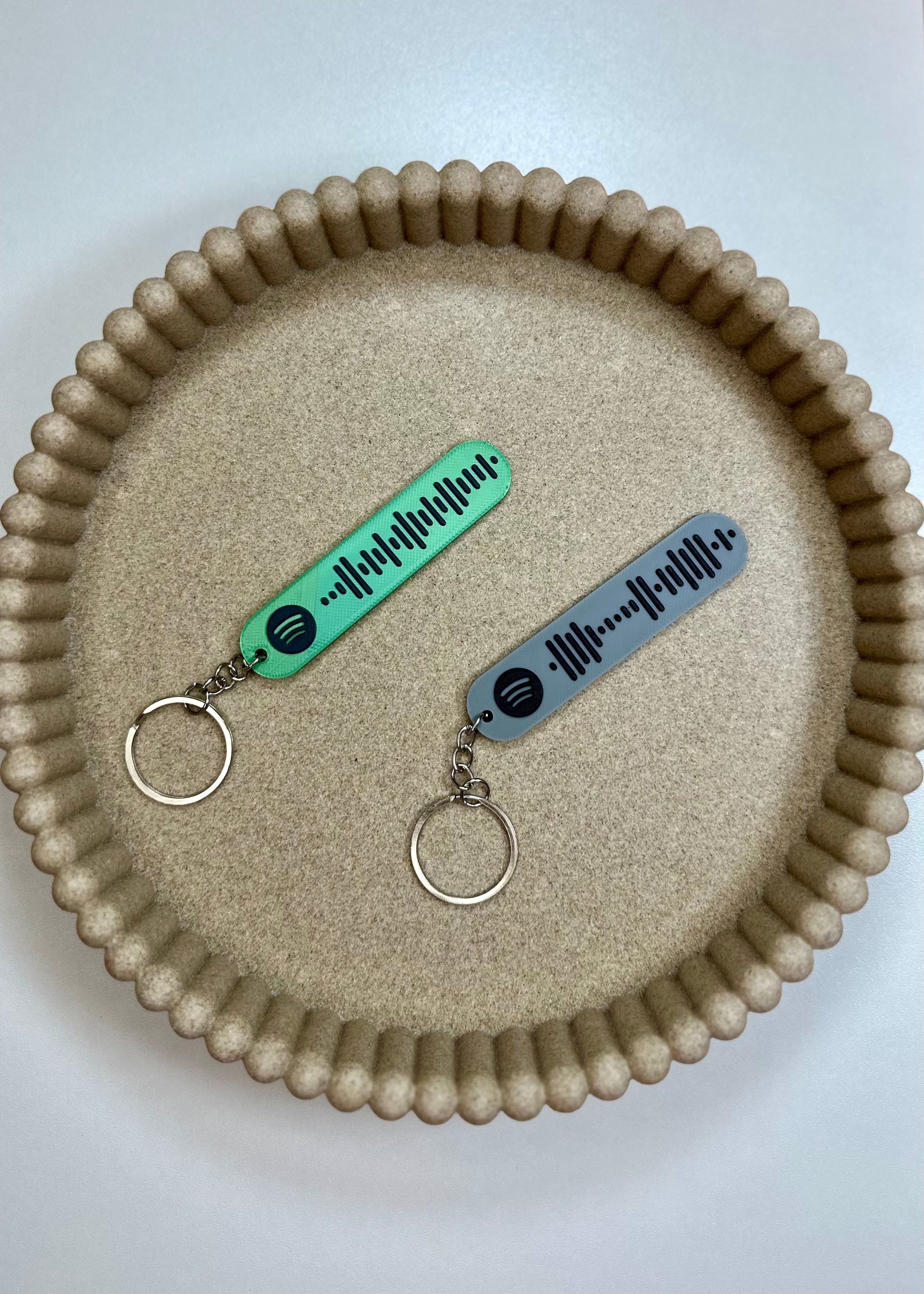 Custom Spotify Song Keychain