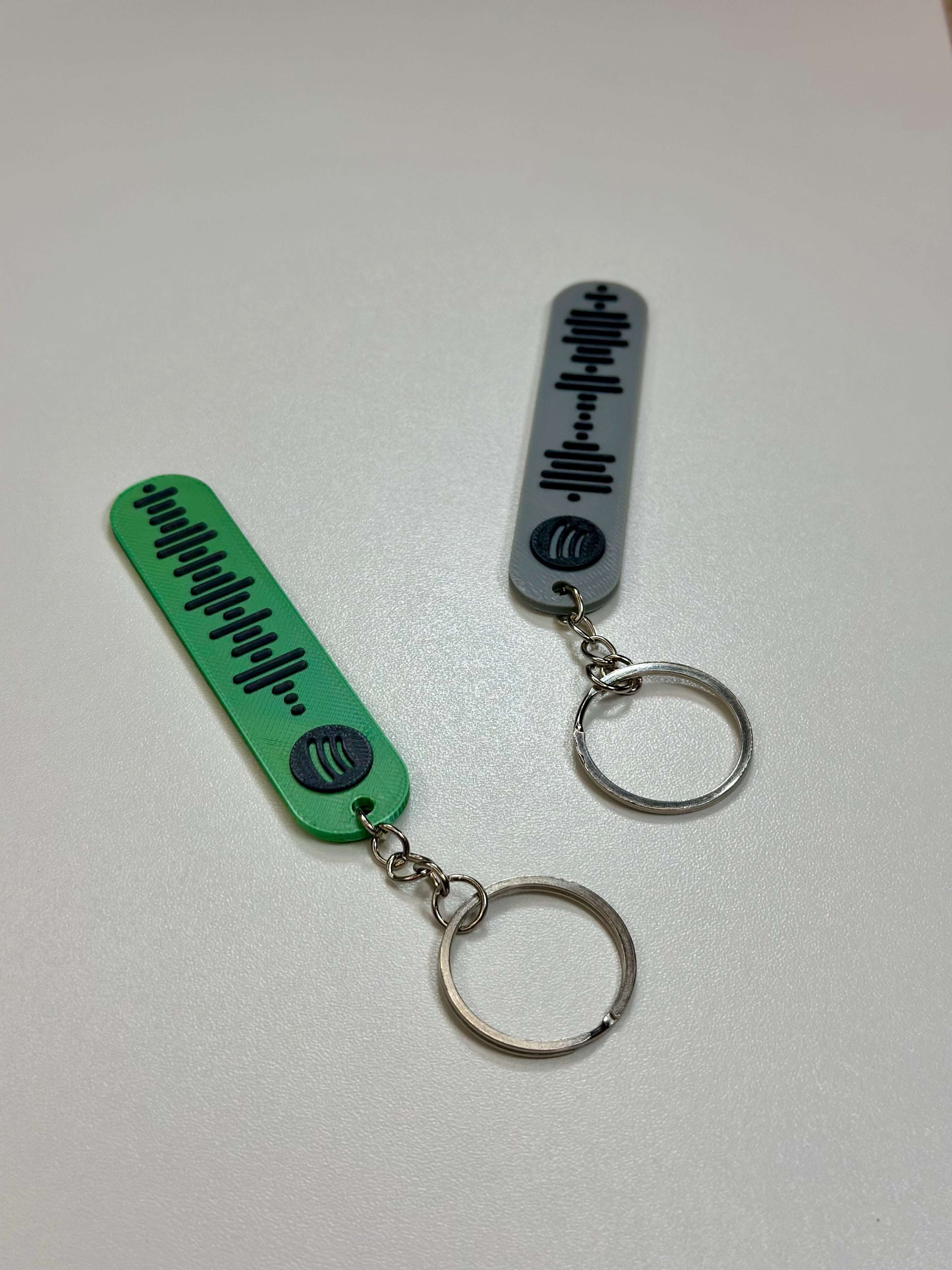 Custom Spotify Song Keychain