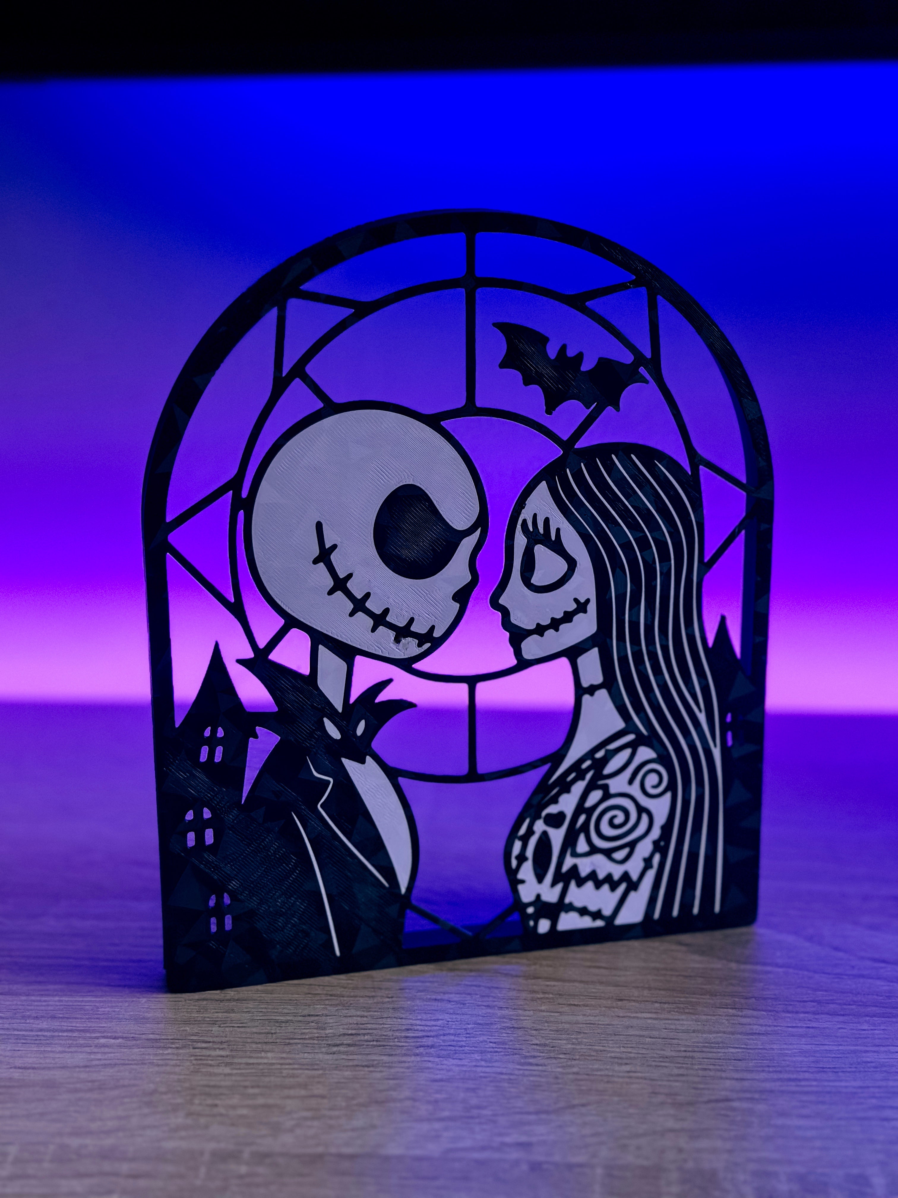 Jack and Sally Wall Art