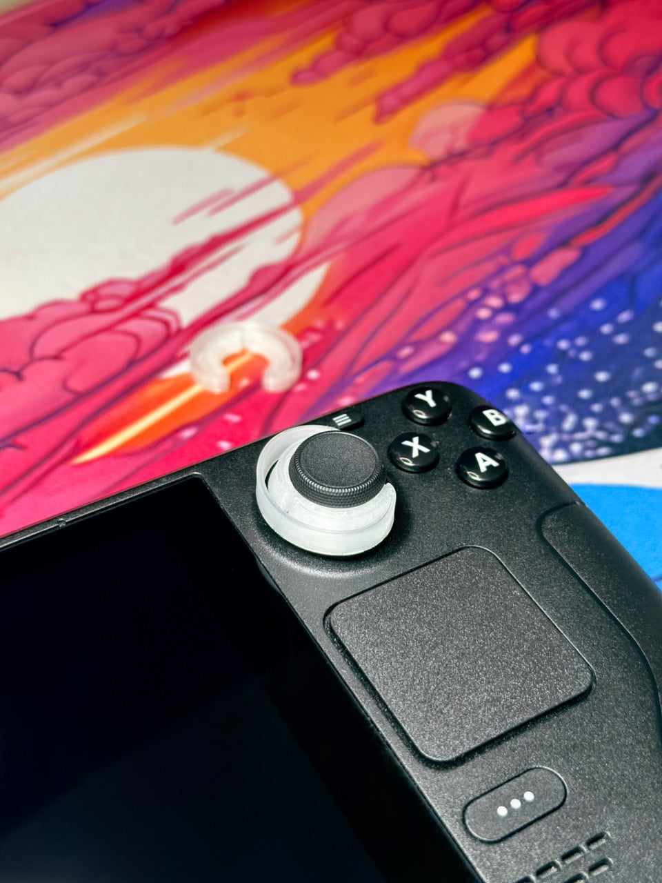 Steam Deck Joystick Protectors – Thumbstick Caps Guard for Case Storage