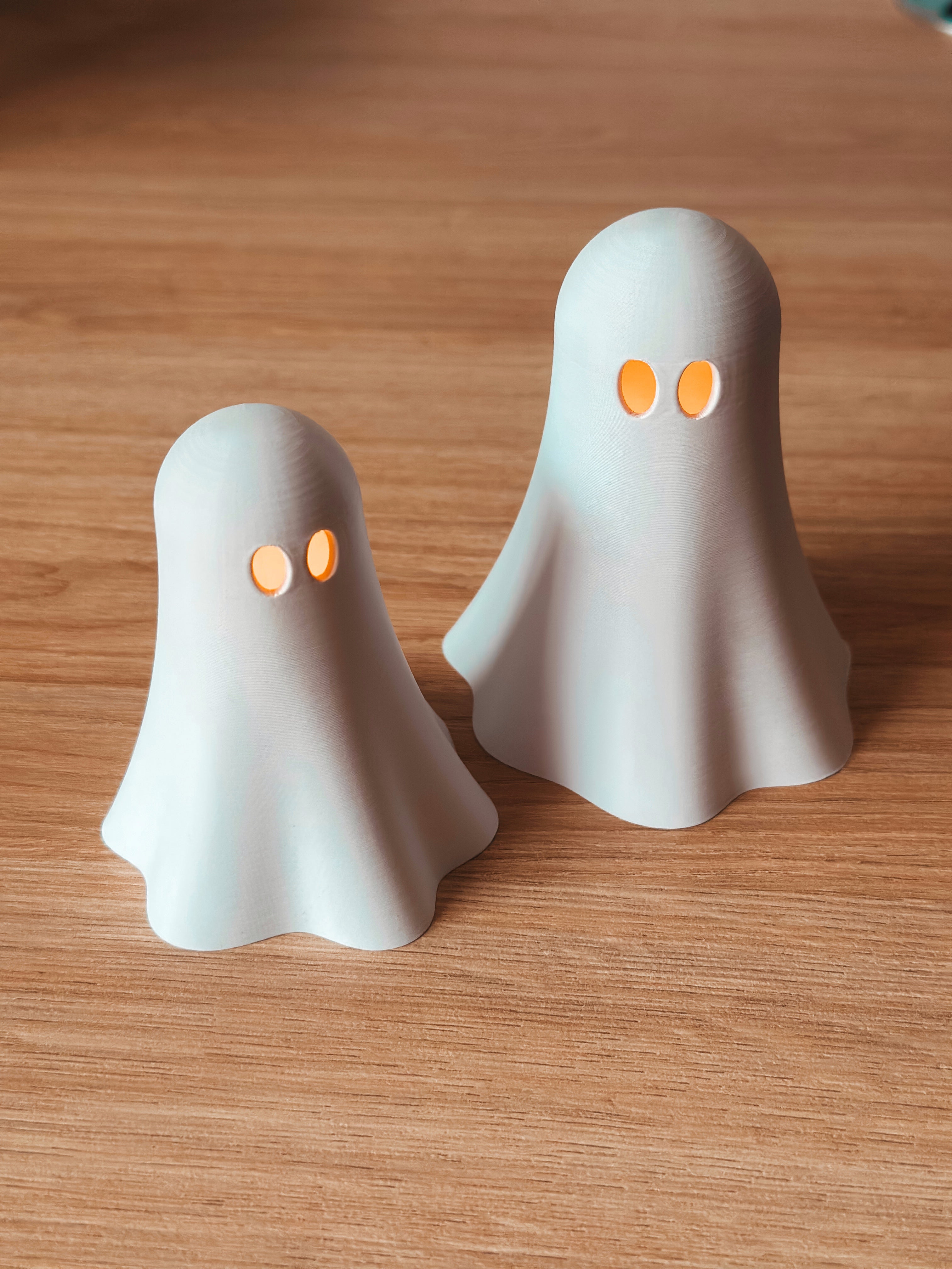 Stackable Ghost Candle Holders – Set of 2