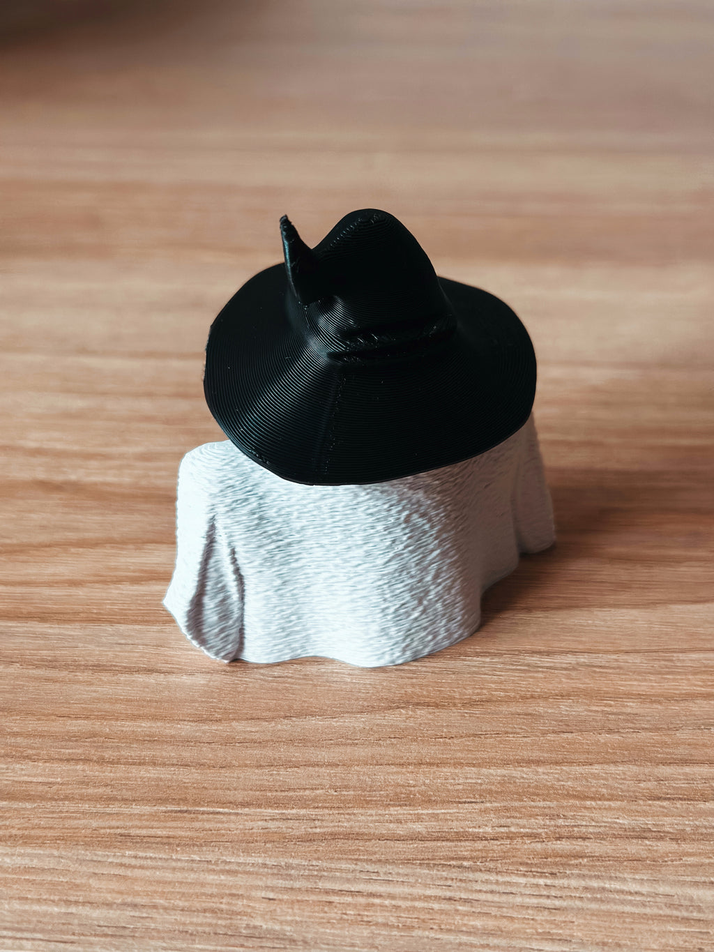 Witch Hat Ghost Figurine